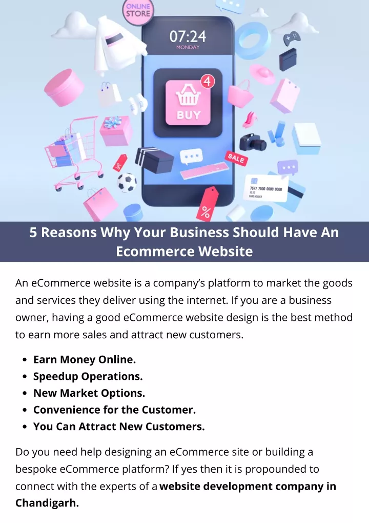 Ppt Reasons Why Your Business Should Have An Ecommerce Website