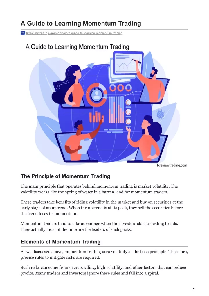 Ppt Fxreviewtrading A Guide To Learning Momentum Trading