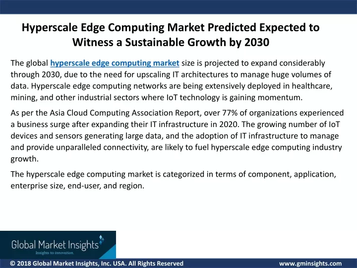 Ppt Hyperscale Edge Computing Market Powerpoint Presentation Free