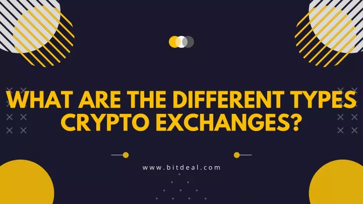 PPT What Are The Different Types Of Crypto Exchanges PowerPoint