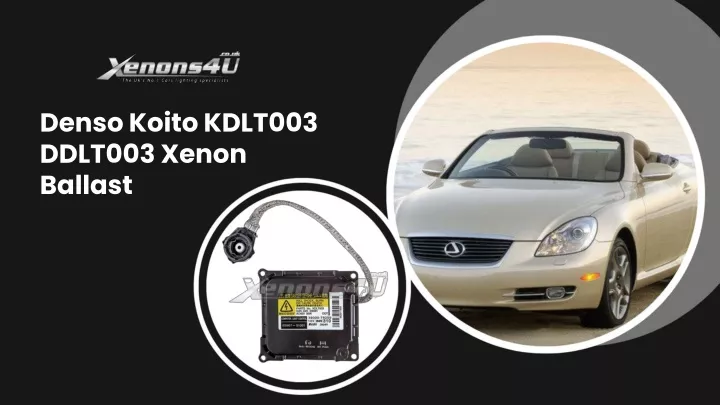 Ppt Denso Xenon Ballast Powerpoint Presentation Free