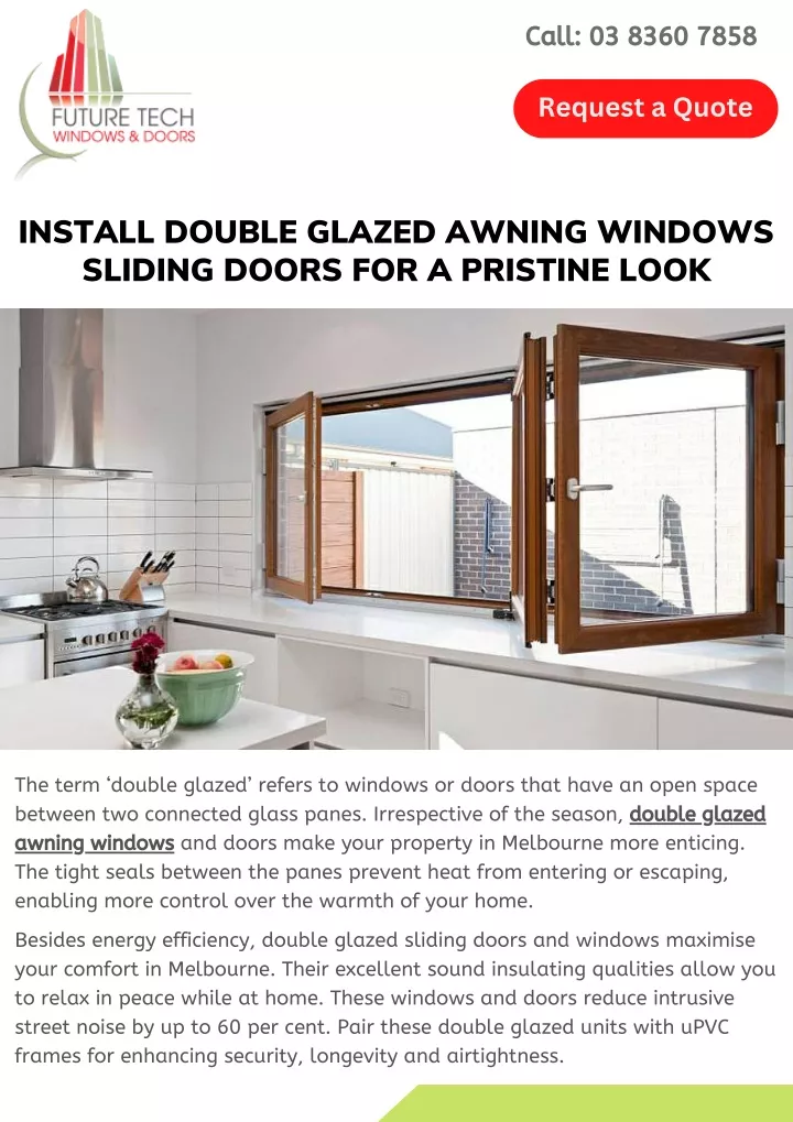 Ppt Install Double Glazed Awning Windows Sliding Doors For A Pristine