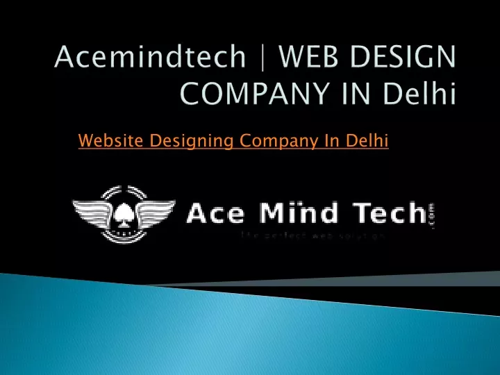 Ppt Acemindtech Website Development In Delhi Powerpoint Presentation