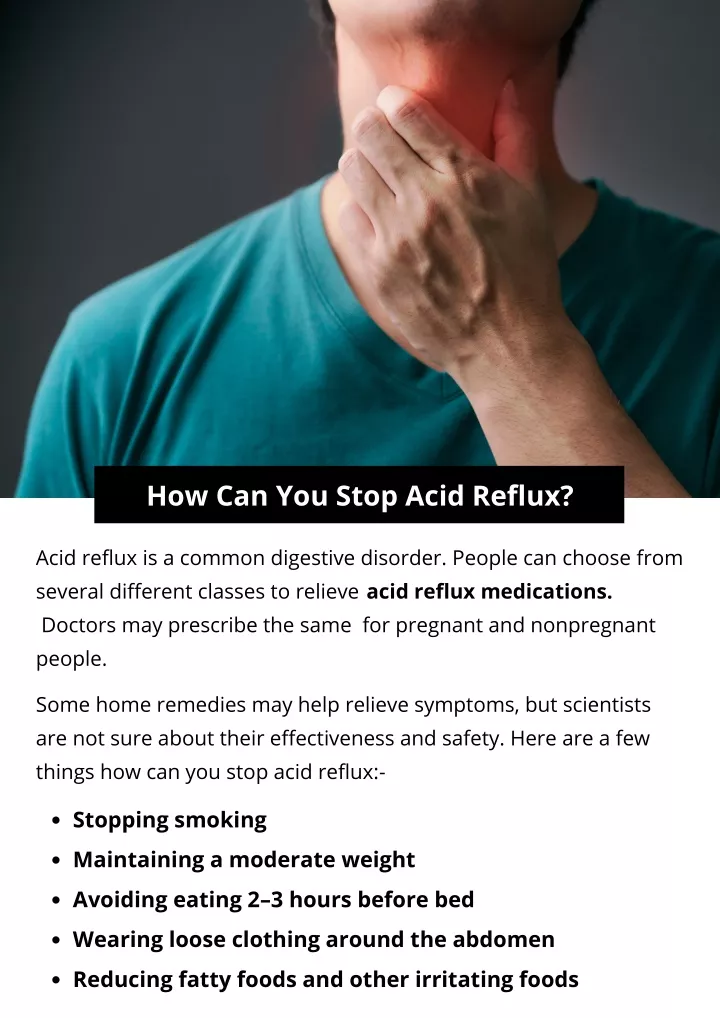 Ppt How Can You Stop Acid Reflux Powerpoint Presentation Free