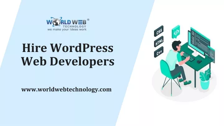 Ppt Hire Wordpress Web Developers Powerpoint Presentation Free