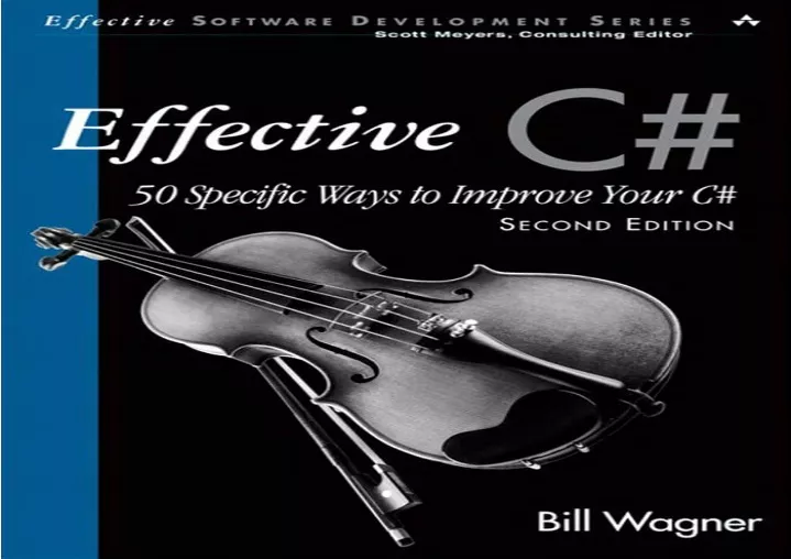 Ppt Pdf Effective C Covers C Specific Ways To Improve