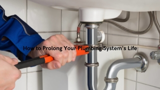 How to prolong your plumbing system's life
