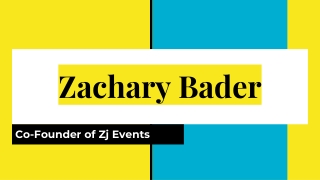 Zachary Bader