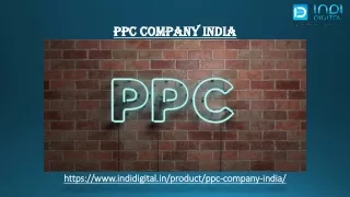 Which is the best PPC company India