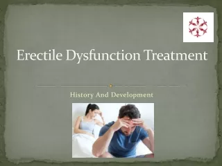 Erectile Dysfunction Treatment