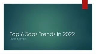 top 6 saas trends in 2022
