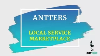 Antters: Local Service Marketplace
