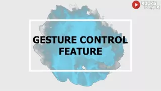 Gesture Control Feature – Rocks Video Player