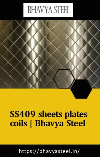 ss 409 sheets plates coils  Bhavya Steel   (2)