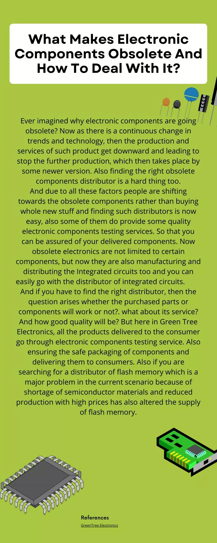 what makes electronic components obsolete