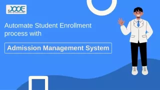 Automate Student Enrollment Process With Admission Management System