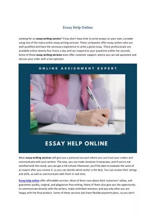 essay help online