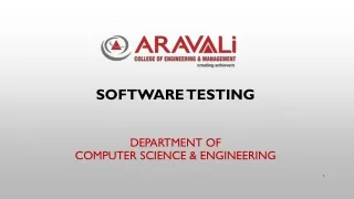 Software Testing