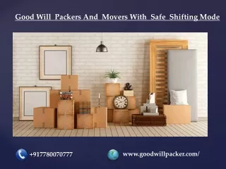 Best Packer and Movers in Darbhanga With Quick service