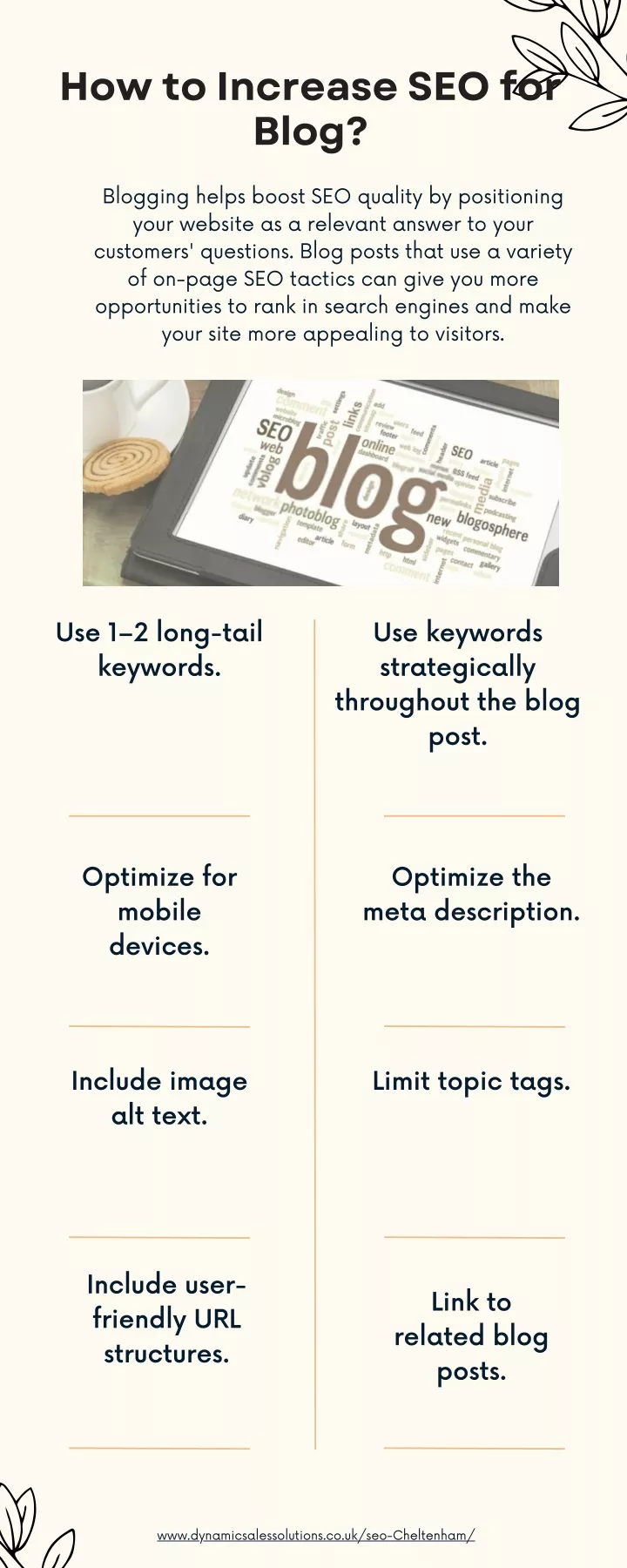 how to increase seo for blog