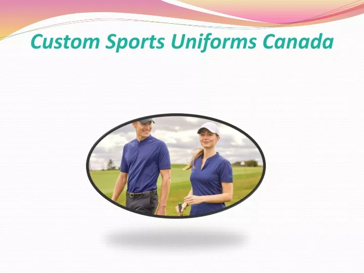 custom sports uniforms canada