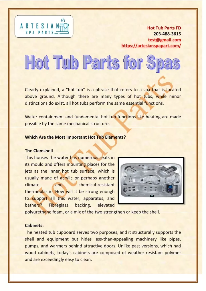 hot tub parts fd 203 488 3615 test@gmail com