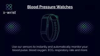 Blood Pressure Watches