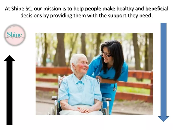 at shine sc our mission is to help people make