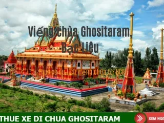 Viếng chùa Ghositaram, Bạc Liêu