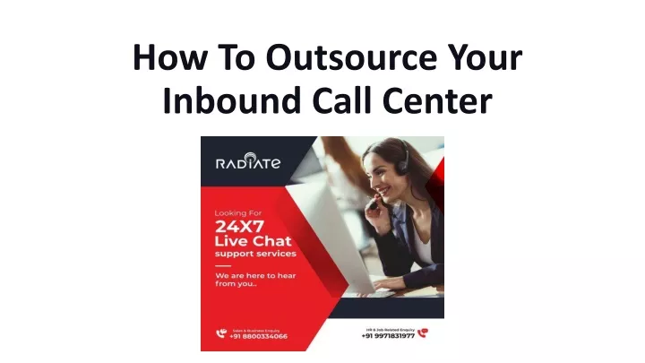 how to outsource your inbound call center