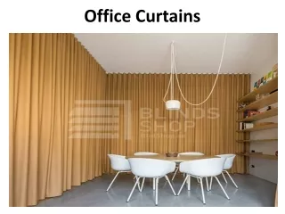office curtains