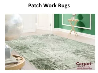 patch work rugs