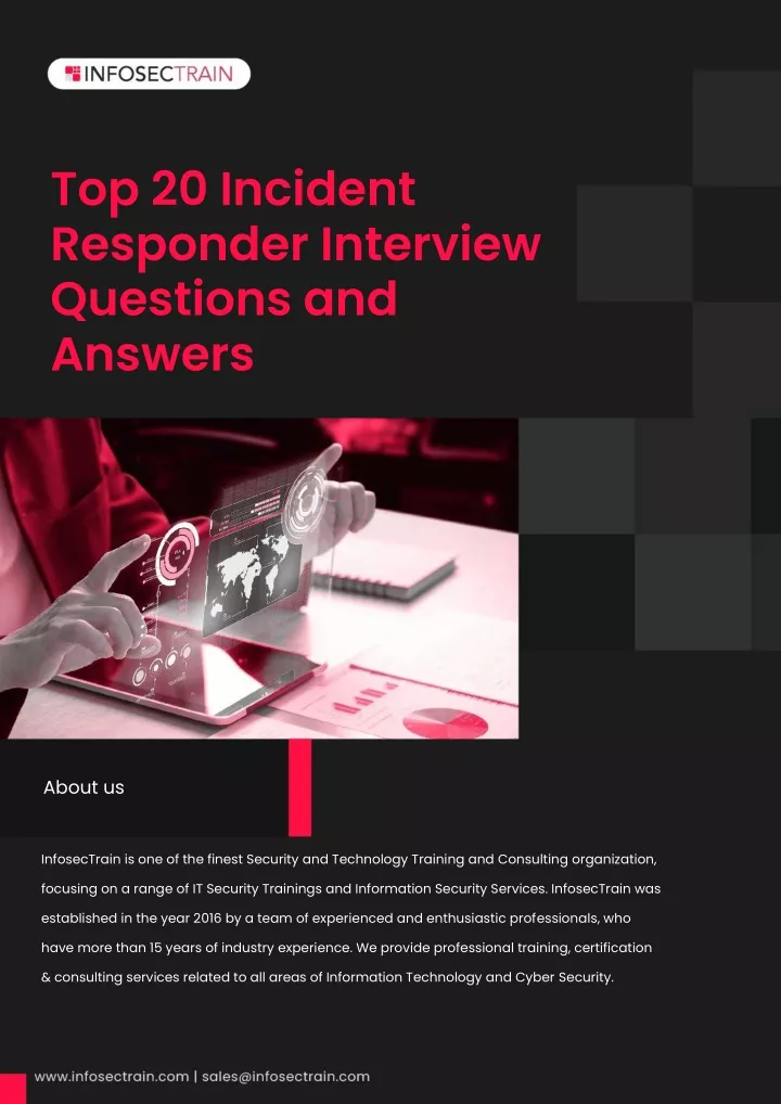 top 20 incident responder interview questions
