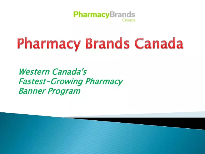 pharmacy brands canada