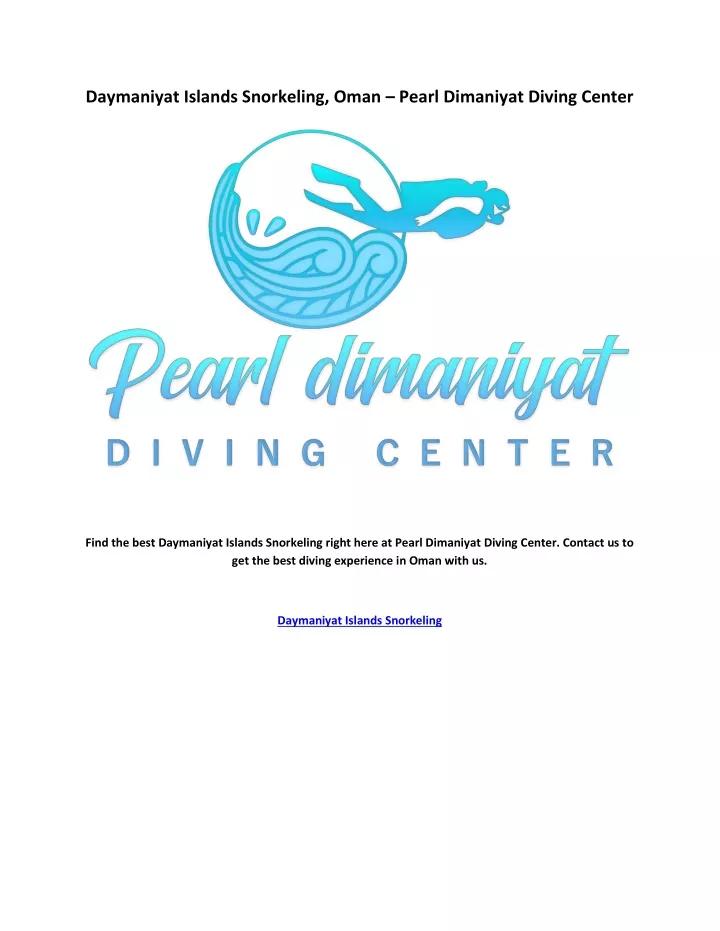 daymaniyat islands snorkeling oman pearl