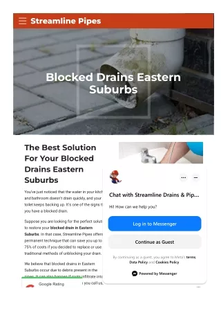 Blocked Drains Sydney
