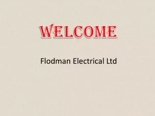 welcome