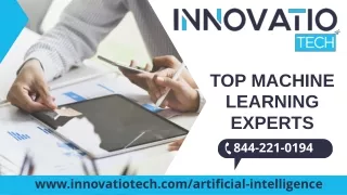 Top Machine Learning Experts | Professional Team | Innovatio Tech
