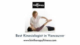 Best Kinesiologist in Vancouver