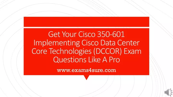 get your cisco 350 601 implementing cisco data