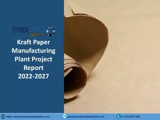 kraft paper manufacturing plant project report
