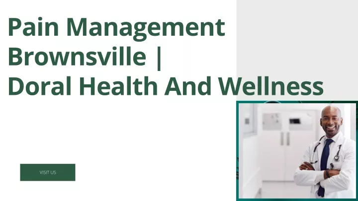 pain management brownsville doral health