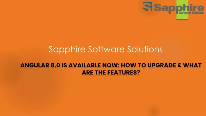 sapphire software solutions