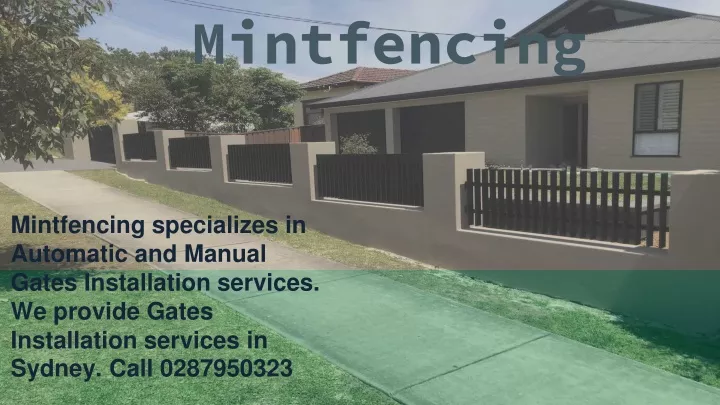 mintfencing