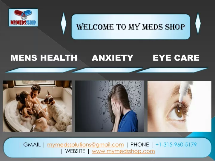 welcome to my meds shop