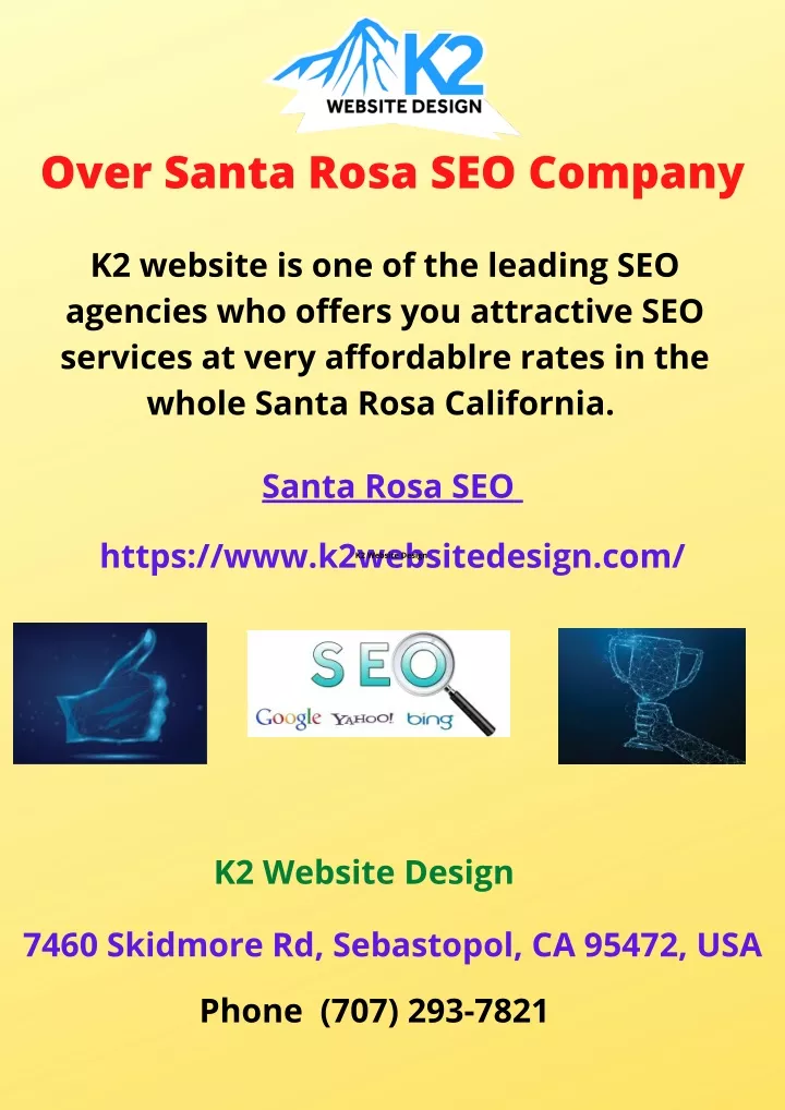 over santa rosa seo company