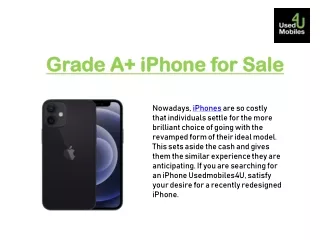 grade a iphone for sale