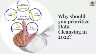 why should you prioritize data cleansing in 2022