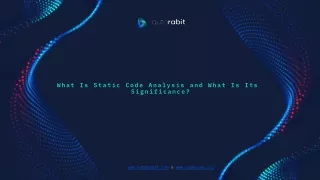 What Is Static Code Analysis and What Is Its Significance