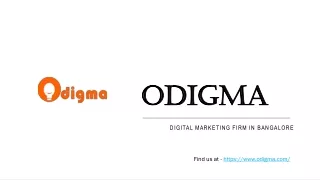 ODigMa | Best SEO Marketing Agency in Bangalore